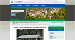 Desktop Screenshot of kamenna.cz